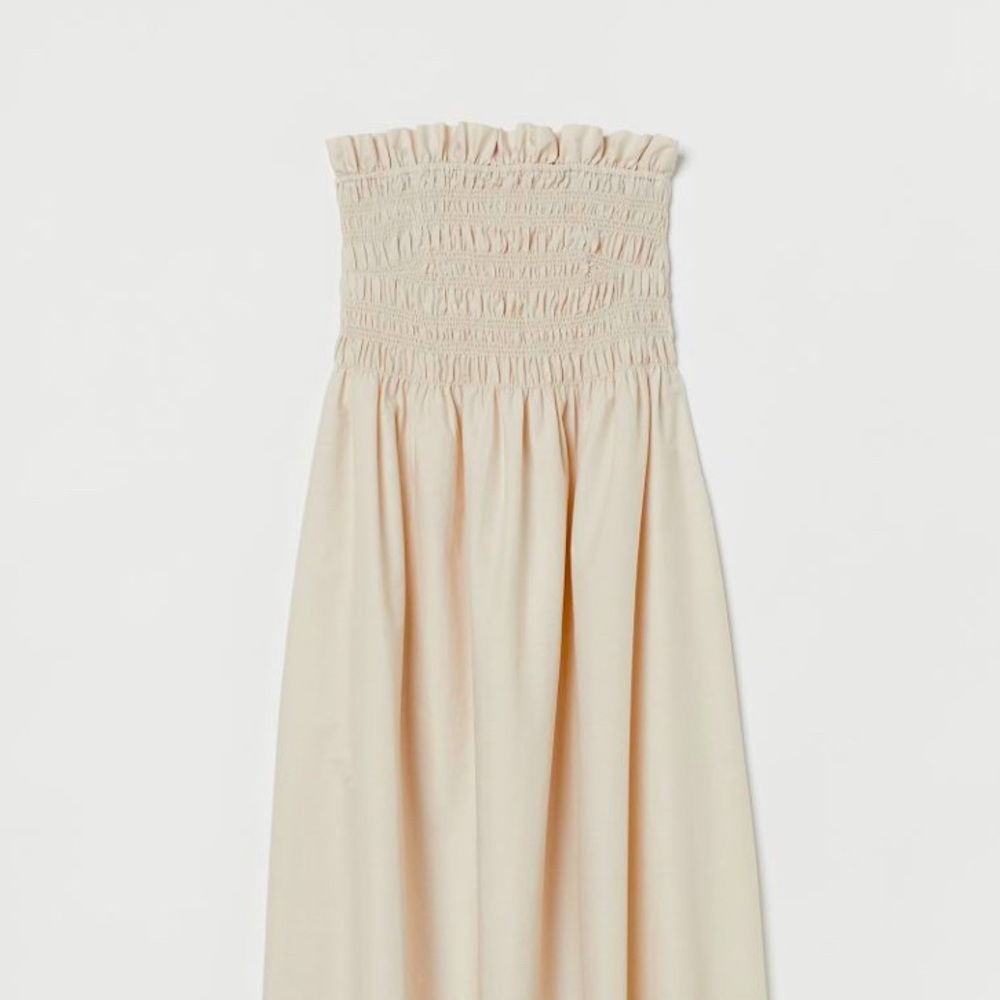H&M Smocked-bodice Dress - New